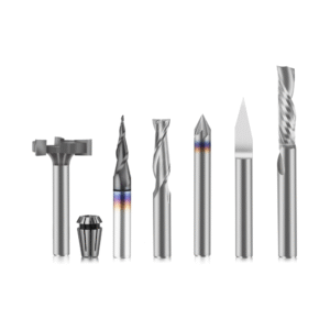 FoxAlien Router Bits Kit Essential 1/4" 7pcs